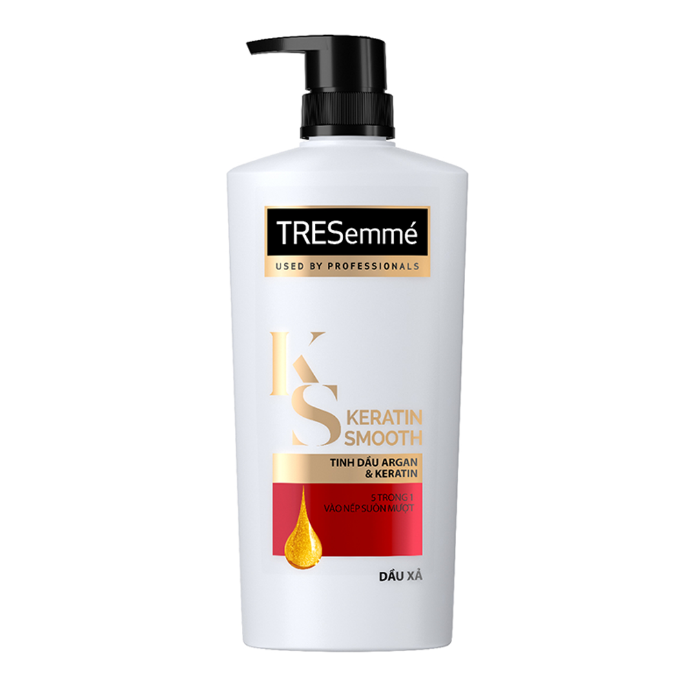 Dầu Xả Giúp Tóc Vào Nếp Mượt Mà Tresemme Keratin Smooth 620G