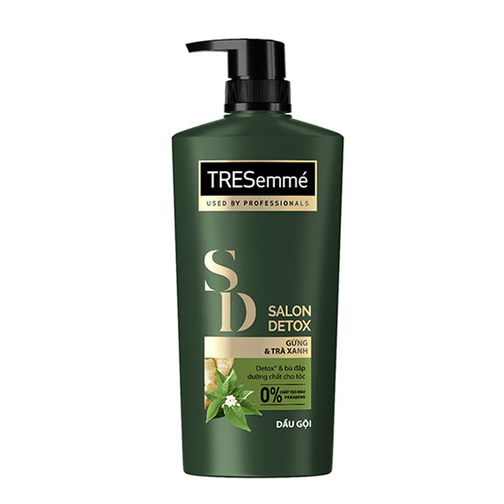 Dầu Gội Detox & Bù Đắp Dưỡng Chất Cho Tóc Tresemme Salon Detox 640G