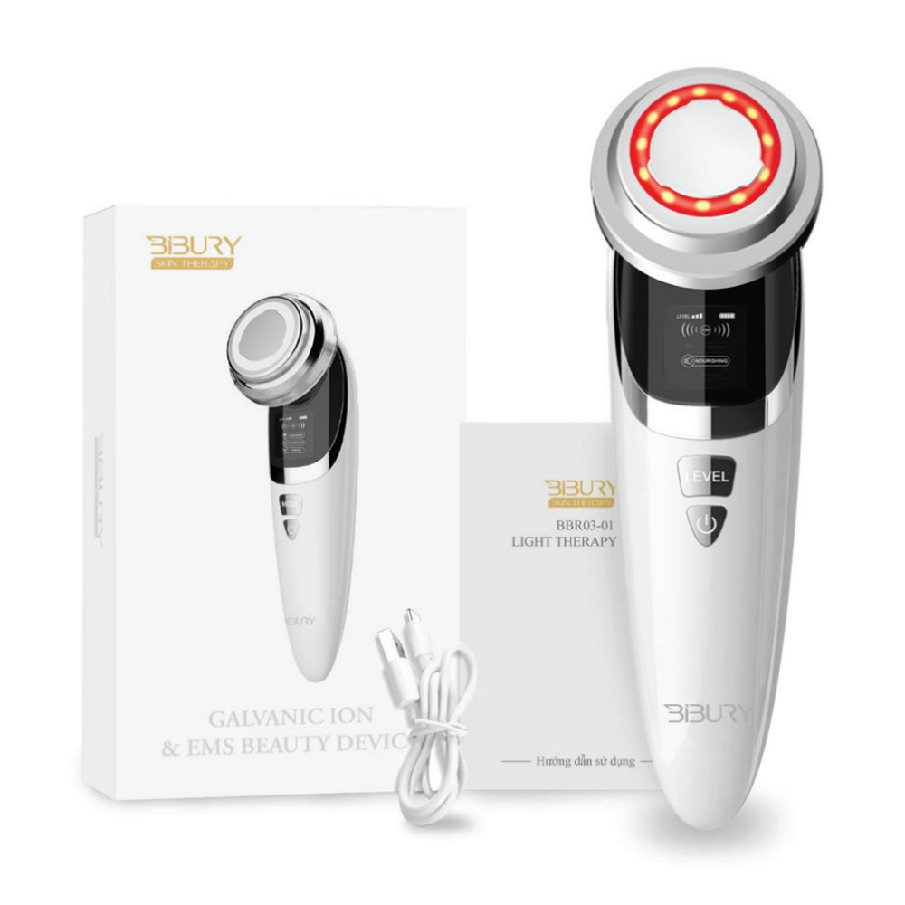 Máy Đẩy Tinh Chất Nâng Cơ Và Trẻ Hoá Da Bibury Skin Therapy Facial Massage Device