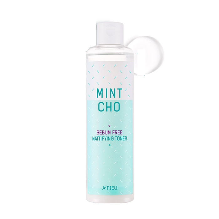 Nước Cân Bằng Kiểm Soát Nhờn A'pieu Mintcho Sebum Free Mattifying Toner 225Ml