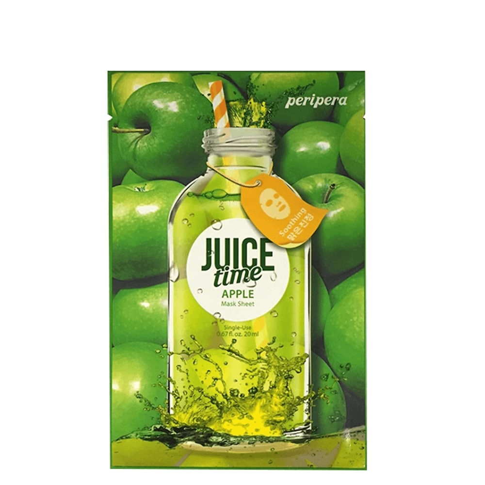 Mặt Nạ Giấy Peripera Juice Time Mask Sheet 05 Lemon Brightening