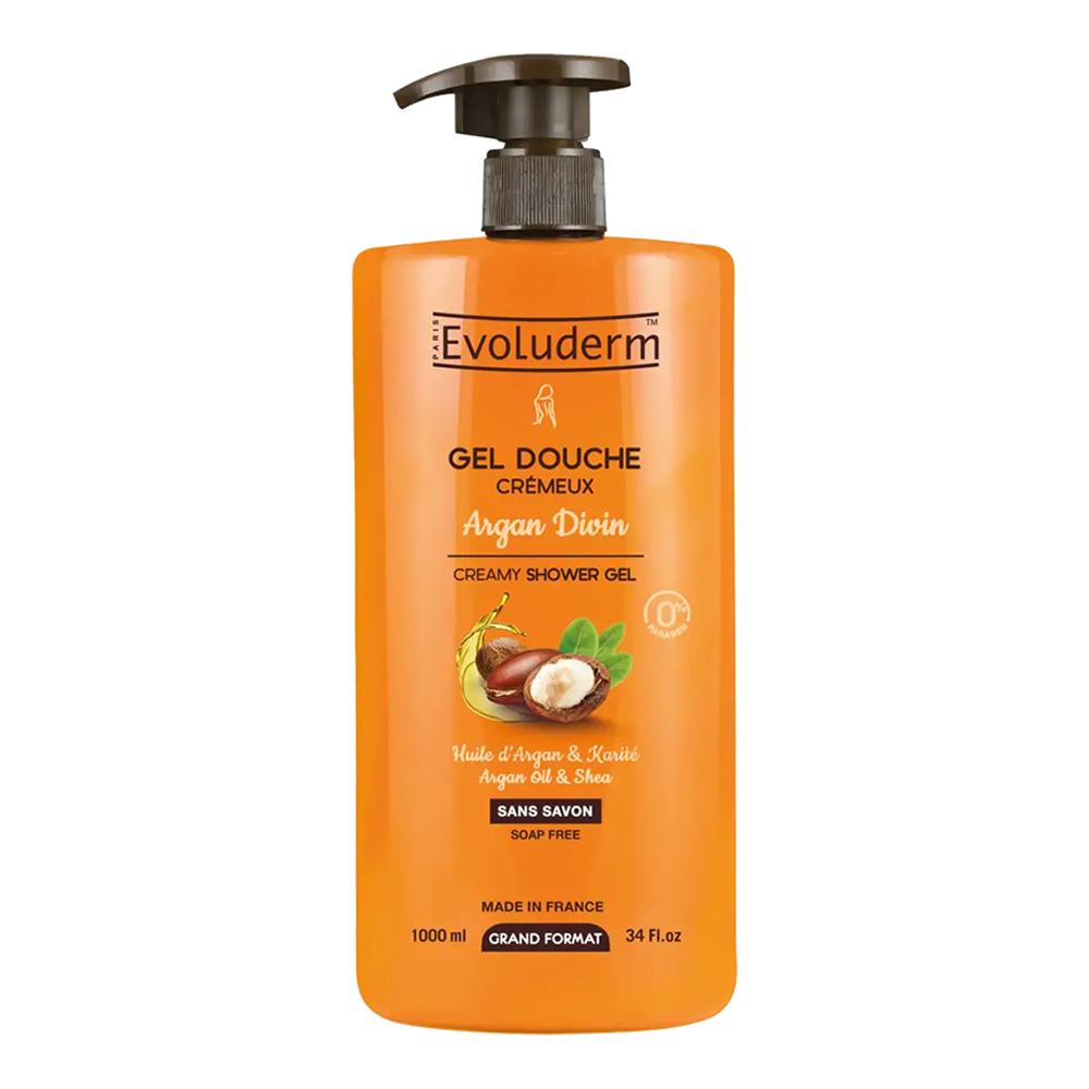 Sữa Tắm Dưỡng Ẩm Da Evoluderm Shower Gel Argan Divin 500Ml