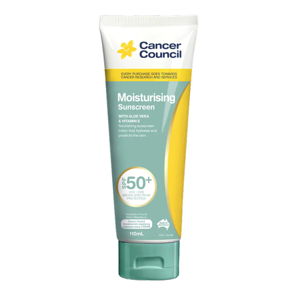 Kem Chống Nắng Dưỡng Ẩm Cancer Council Moisturising Suncreen Spf50+