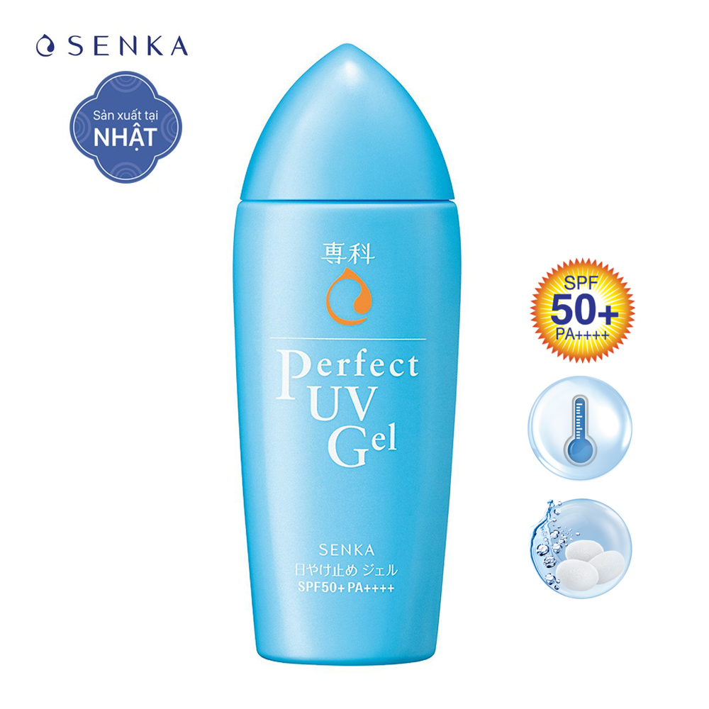 Gel Chống Nắng Senka Perfect Uv Gel Spf50+ Pa++++ 80Ml