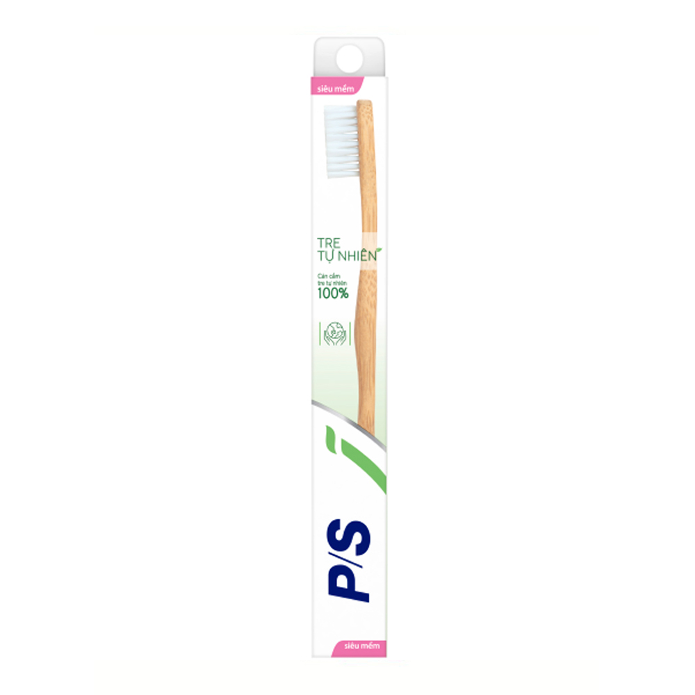 Bàn Chải Đánh Răng Tre Tự Nhiên P/S Natural Bamboo