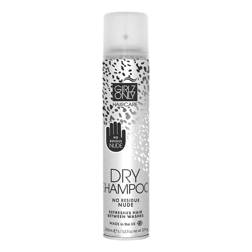 Dầu Gội Khô Cho Da Đầu Nhạy Cảm Girlz Only No Residue Nude 200Ml