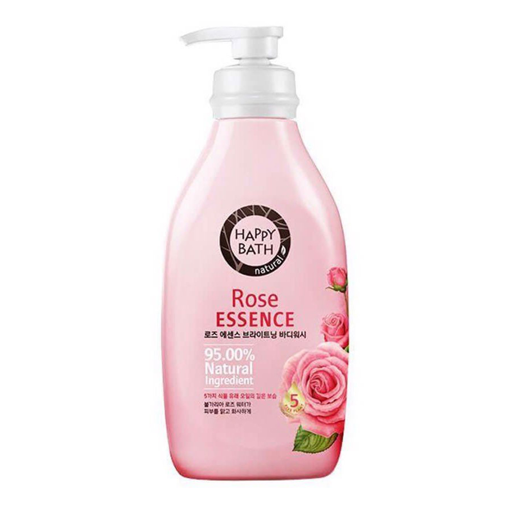 Sữa Tắm Tinh Chất Hoa Hồng Happy Bath Rose Essence Brightning 900G