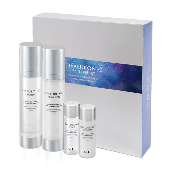 Bộ Dưỡng Da Mặt Cung Cấp Nước Ahc Hyaluronic Skin Care Set (4Ea)