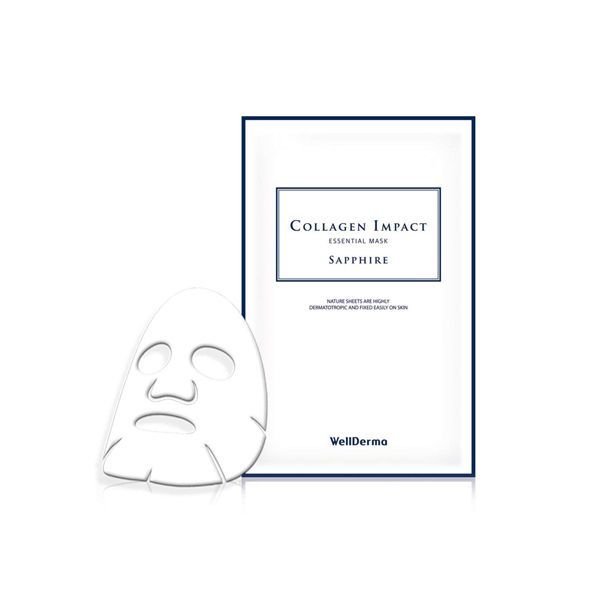 Mặt Nạ Giấy Wellderma Collagen Impact Essential Mask Sapphire 25Ml (1Pc)