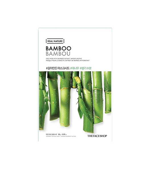 Mặt Nạ Cung Cấp Nước Từ Tre Thefaceshop Real Nature Bamboo 20G
