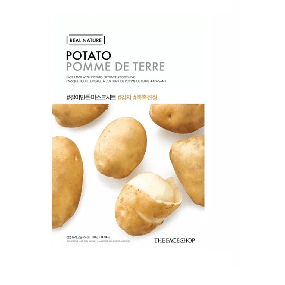 Mặt Nạ Cung Cấp Ẩm Và Dưỡng Sáng Thefaceshop Real Nature Mask Sheet Potato (1Pc)