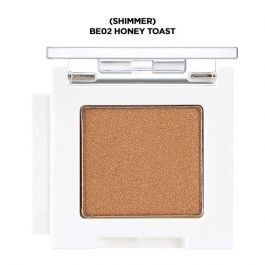 Màu Mắt Mono Cube Eyeshadow (Shimmer) Be02 Honey Toast