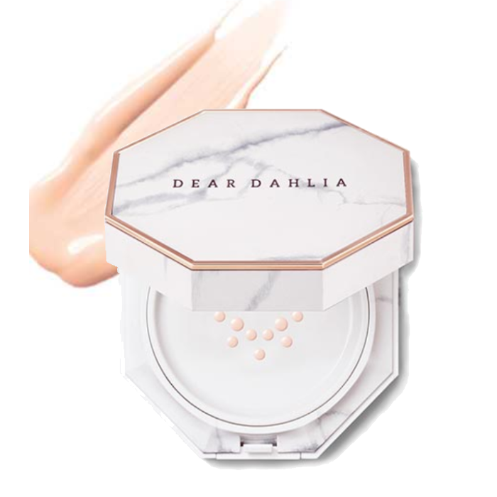 Phấn Nước Đa Năng Hiệu Ứng Căng Mượt Dear Dahlia Skin Paradise Blooming Cushion Foundation Spf 35 Pa+++ 14Ml Peach Ivory