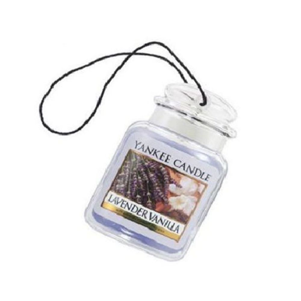 Sáp Thơm Xe Dạng Treo Hương Hoa Oải Hương Vani Yankee Car Jar Ultimated - Lavender Vanilla