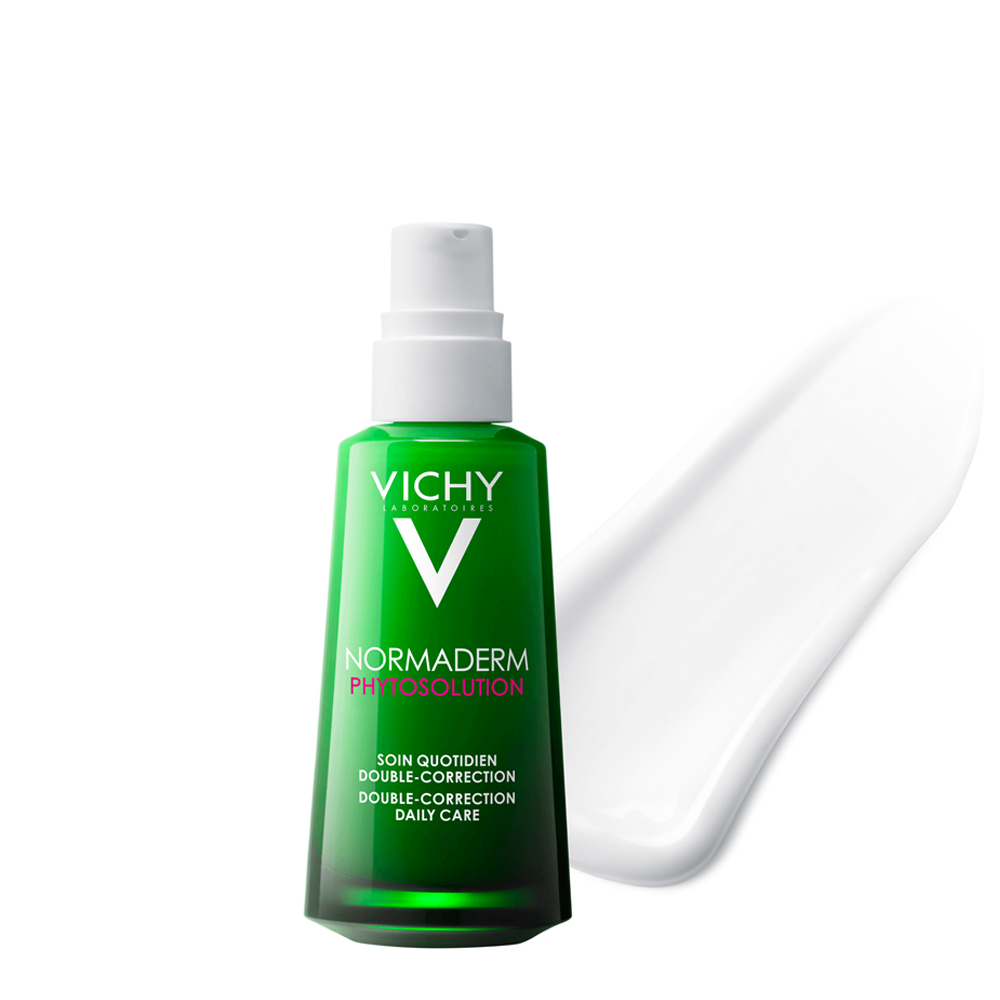 Kem Dưỡng Ẩm Cho Da Dầu Mụn Vichy Normaderm Phytosolution Double - Correction Daily Care 50Ml