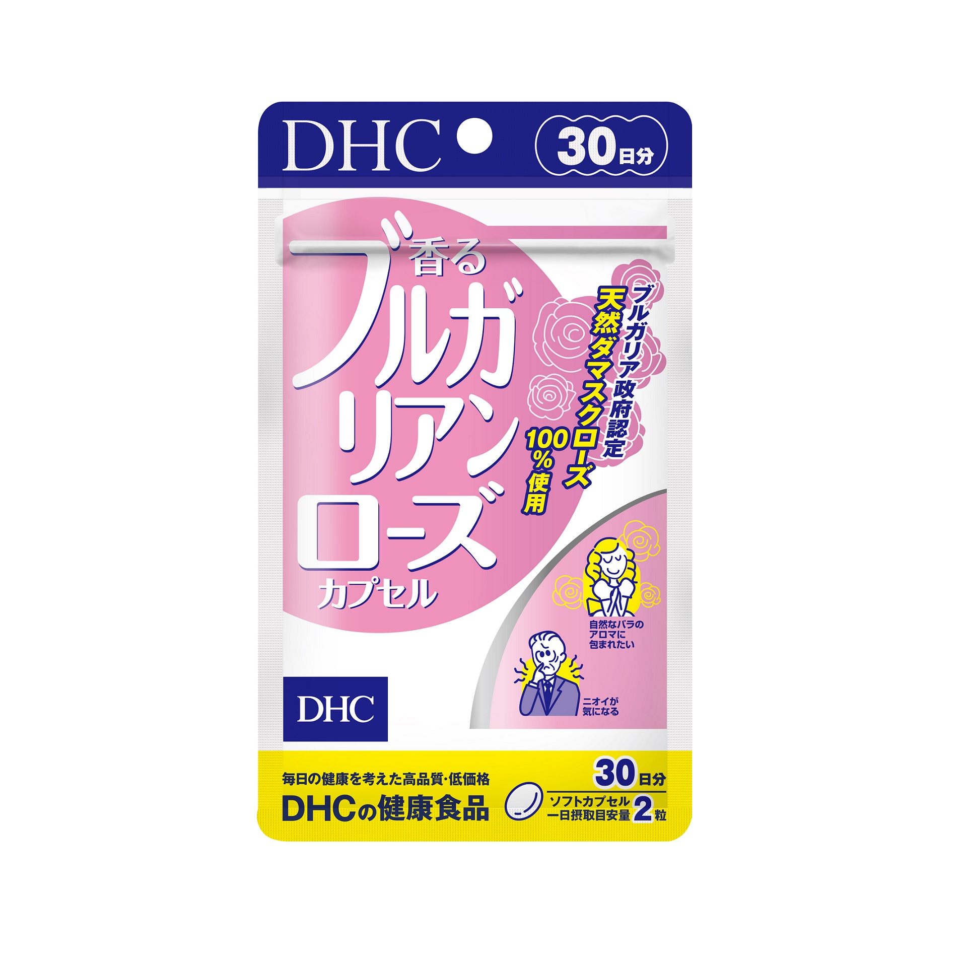 Viên Uống Hoa Hồng Dhc Bulgarian Rose Capsule (30 Ngày - 60 Viên)