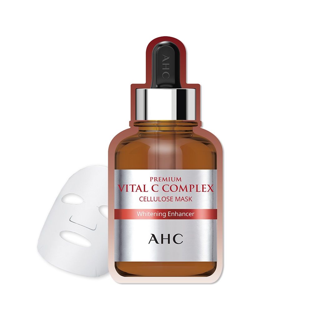 Mặt Nạ Giấy Làm Sáng Trắng Da Ahc Premium Vital C Complex Cellulose Mask (1Pcs)
