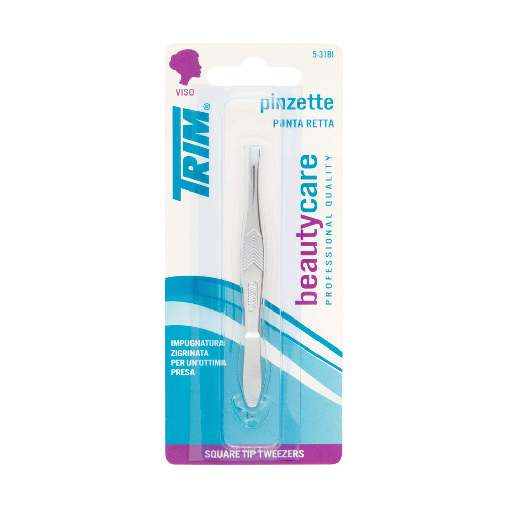 Nhíp Nhổ Lông Mày Vuông Trim Square Tip Tweezers