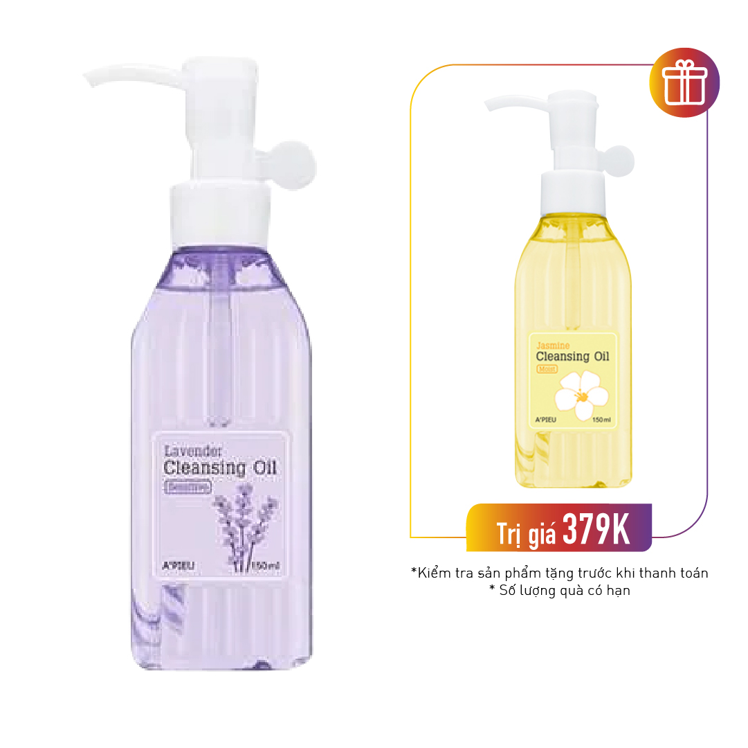Dầu Tẩy Trang A'pieu Lavender Cleansing Oil (Sensitive)