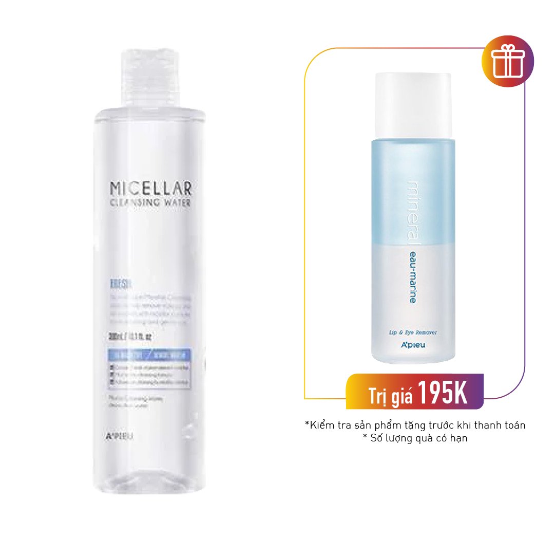 Nước Tẩy Trang A'pieu Micellar Cleansing Water (Fresh)