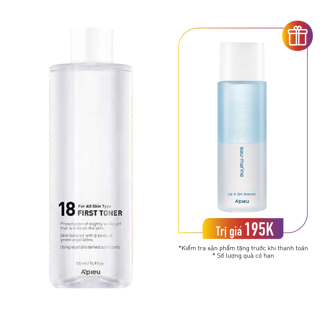 Nước Cân Bằng A'pieu 18 First Toner 180Ml