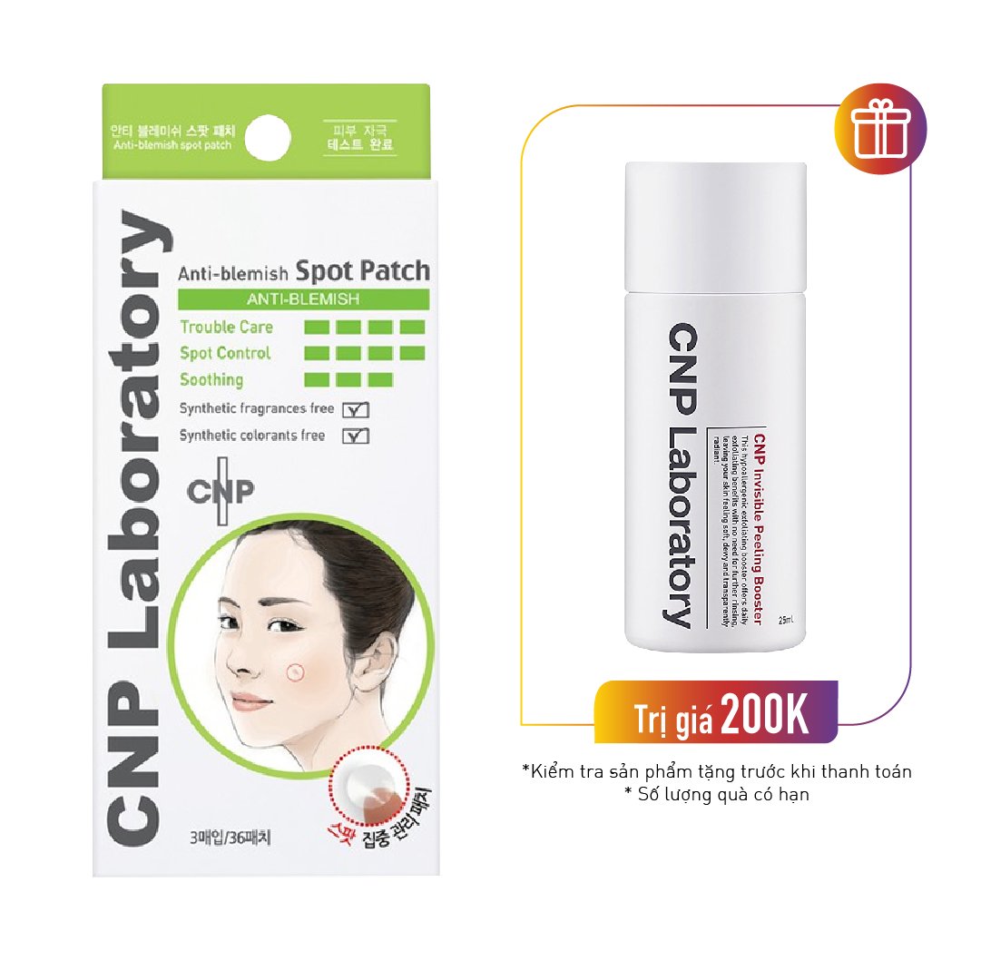 Miếng Dán Mụn Cnp Laboratory Anti - Blemish Spot Patch (36 Miếng)