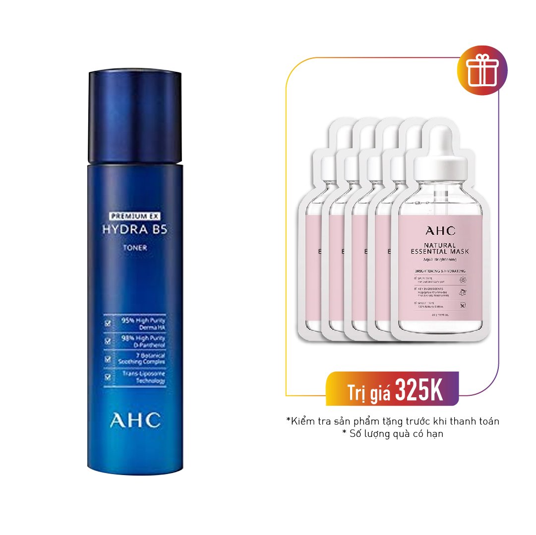 Nước Cân Bằng Cấp Ẩm Ahc Premium Ex Hydra B5 Toner 140Ml