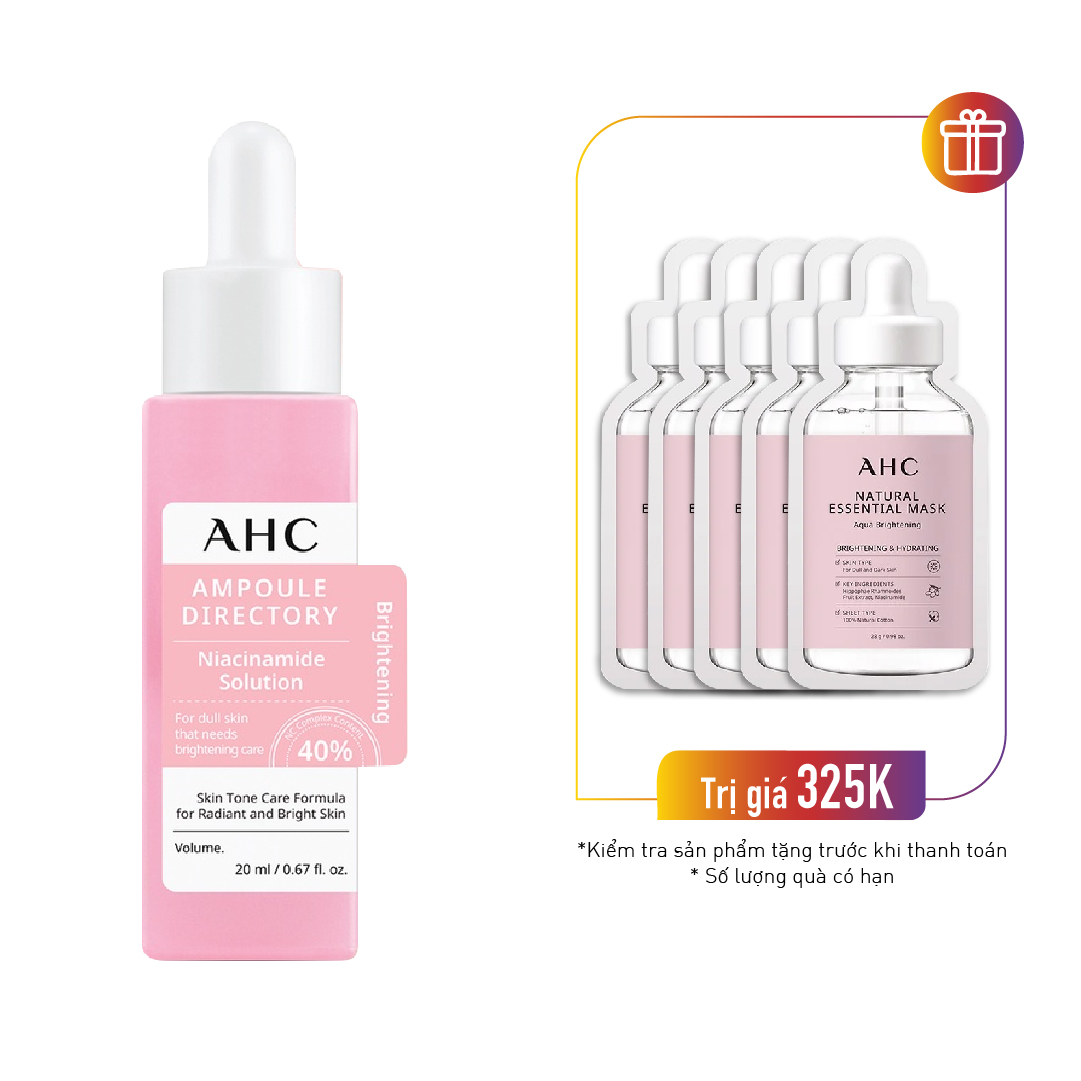 Tinh Chất Dưỡng Sáng Da Ahc Ampoule Directory Niacinamide Solution 20Ml