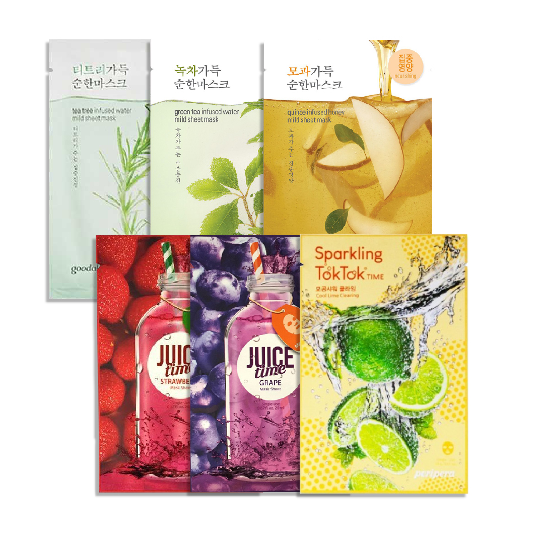 [Mua 3 Tặng 3] Combo Mix Mặt Nạ Goodal Giúp Dưỡng Ẩm, Làm Dịu Da