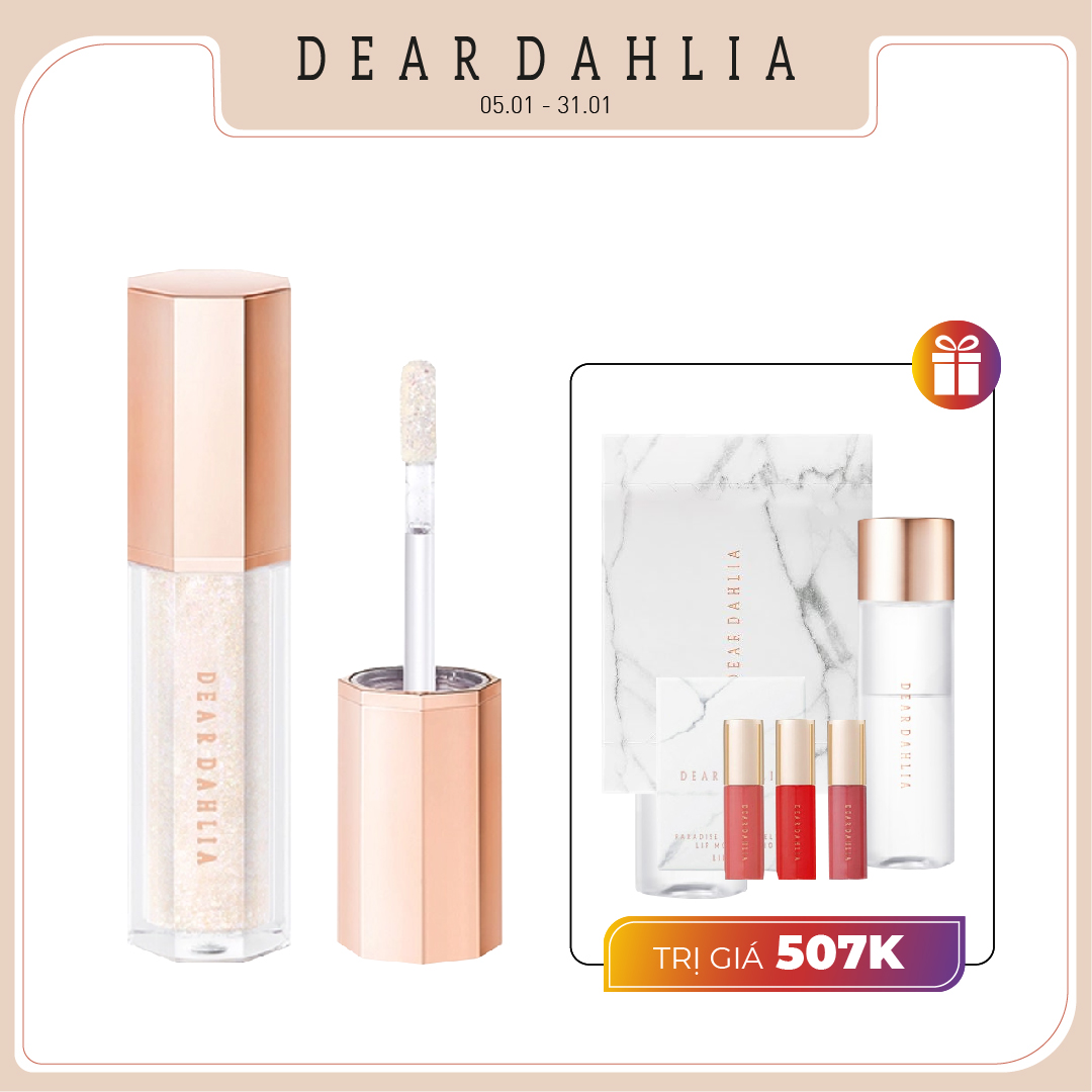 Combo Màu Mắt Ánh Nhũ Lấp Lánh Dear Dahlia Paradise Shine Eye Sequins -  Angel Tears (3Pc)