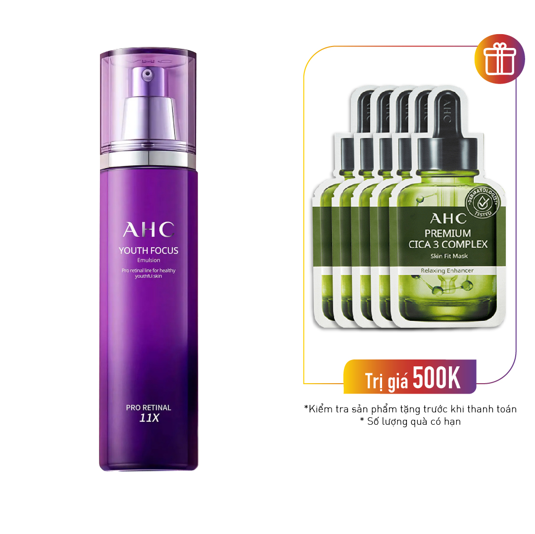Sữa Dưỡng Trẻ Hóa Da Ahc Youth Focus Emulsion 130Ml