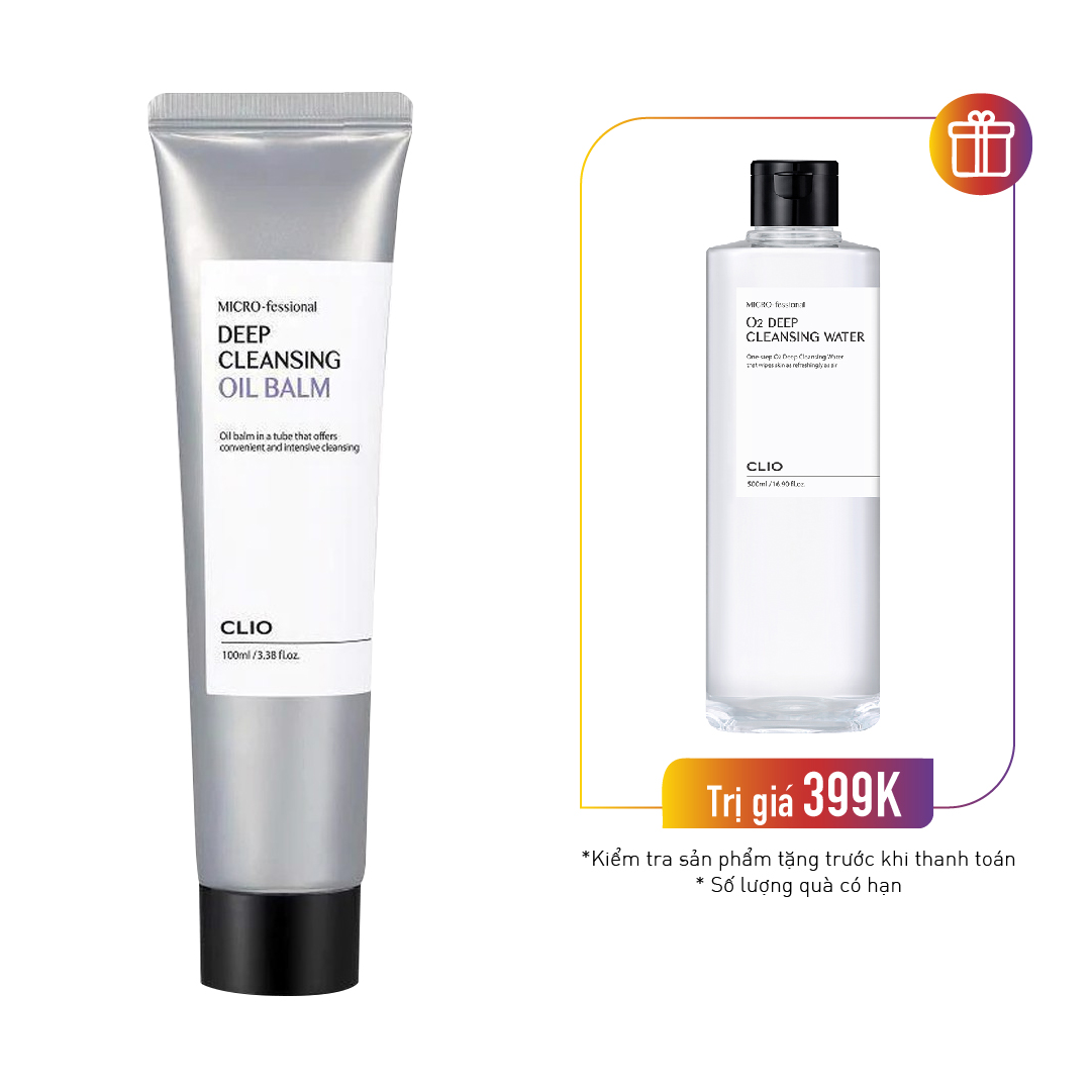 Kem Tẩy Trang Clio Micro Deep Cleansing Oil Balm 100Ml