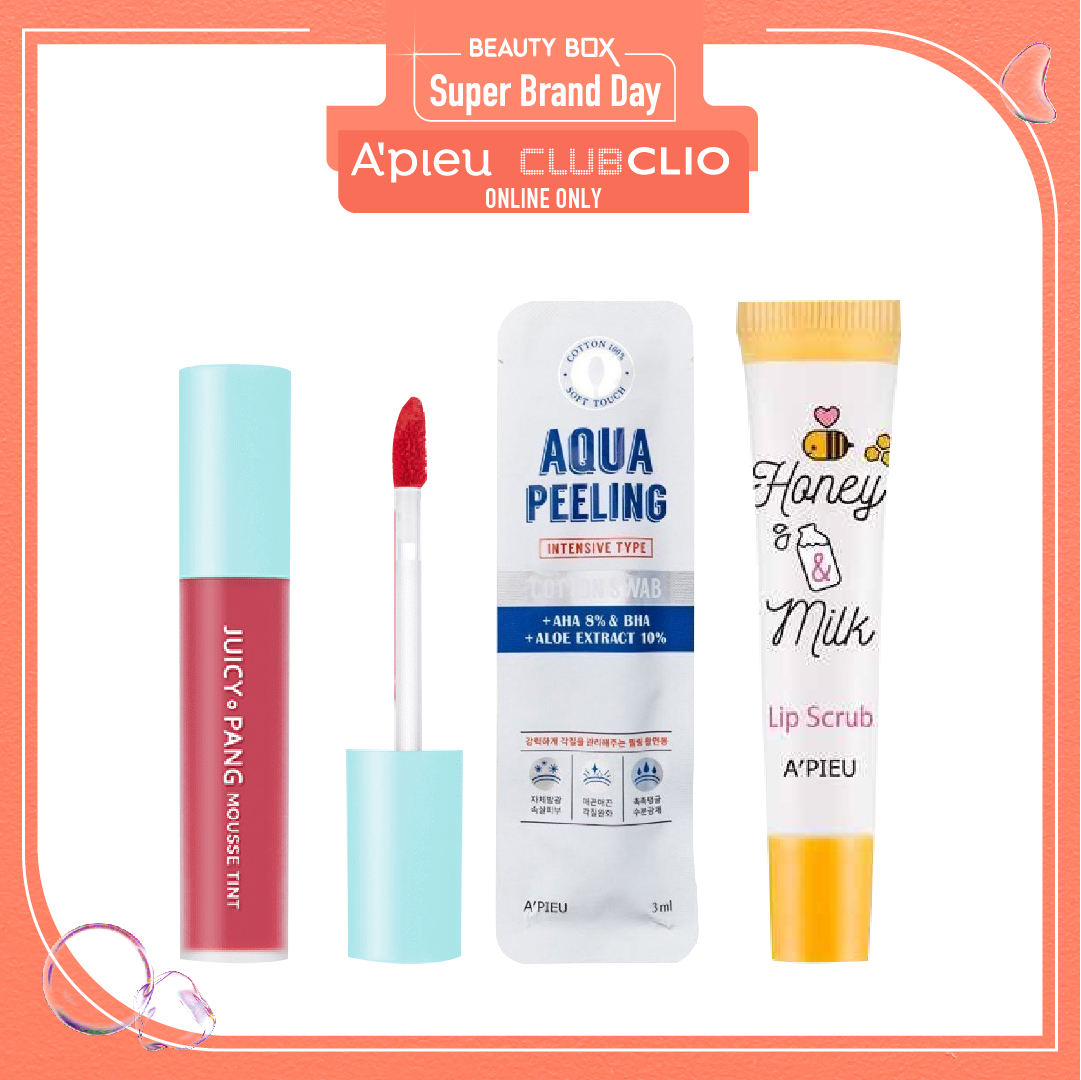 [Màu Cr05] Combo Son Nước Lì A'pieu Juicy Pang Tint