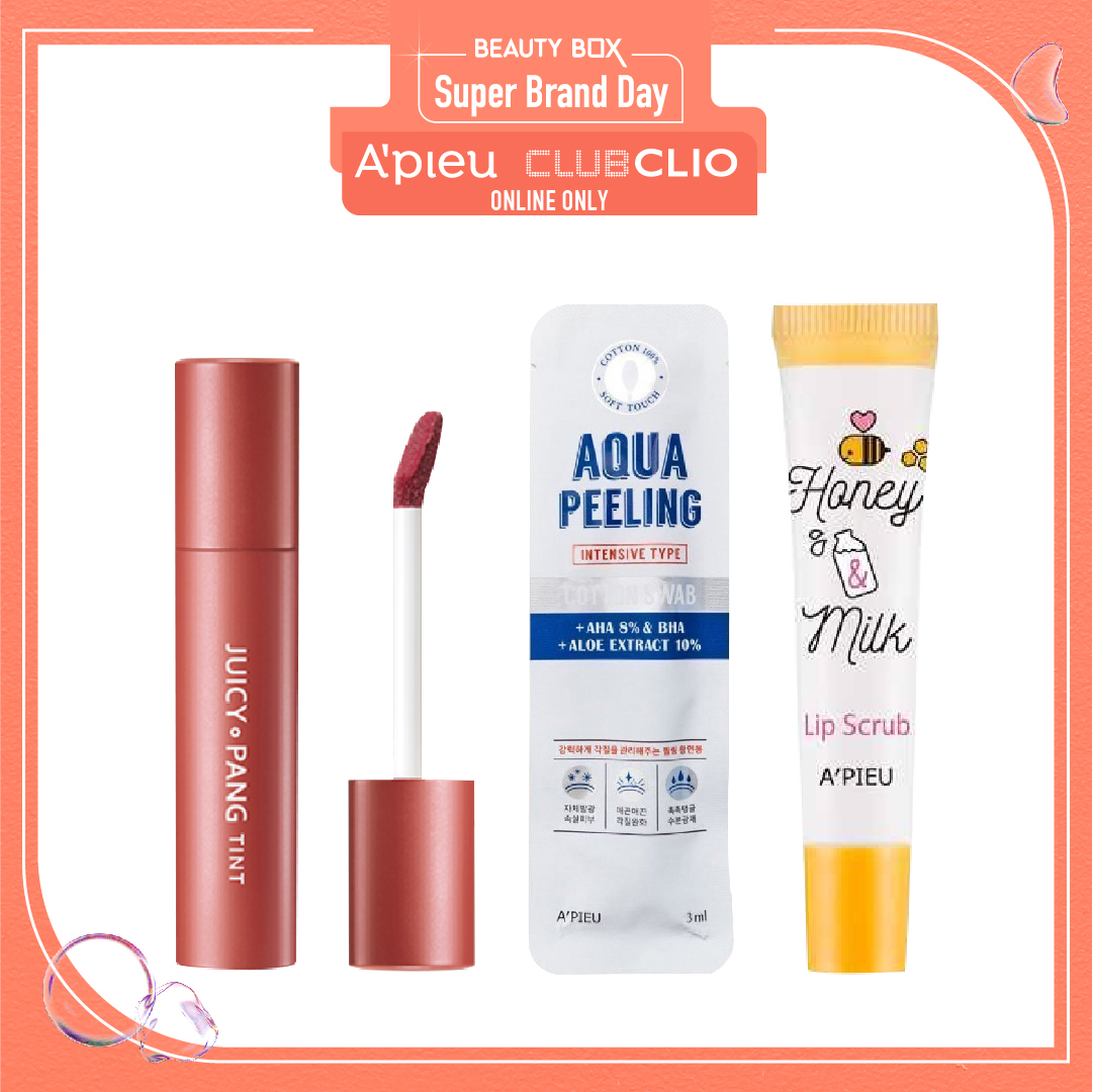[Màu Rd03] Combo Son Nước Lì A'pieu Juicy Pang Tint