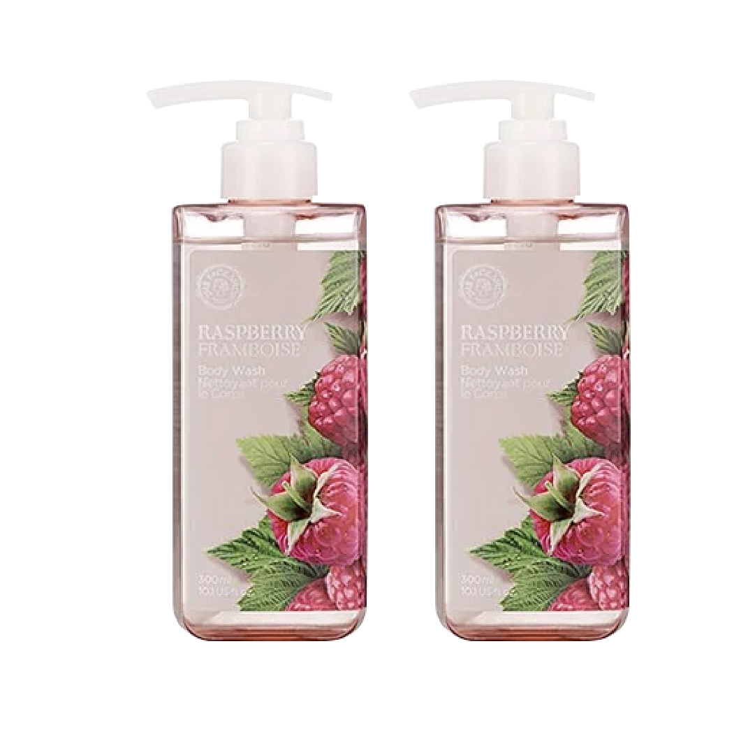 Bộ 2 Gel Tắm Chống Lão Hóa Raspberry Body Wash (300Mlx2)