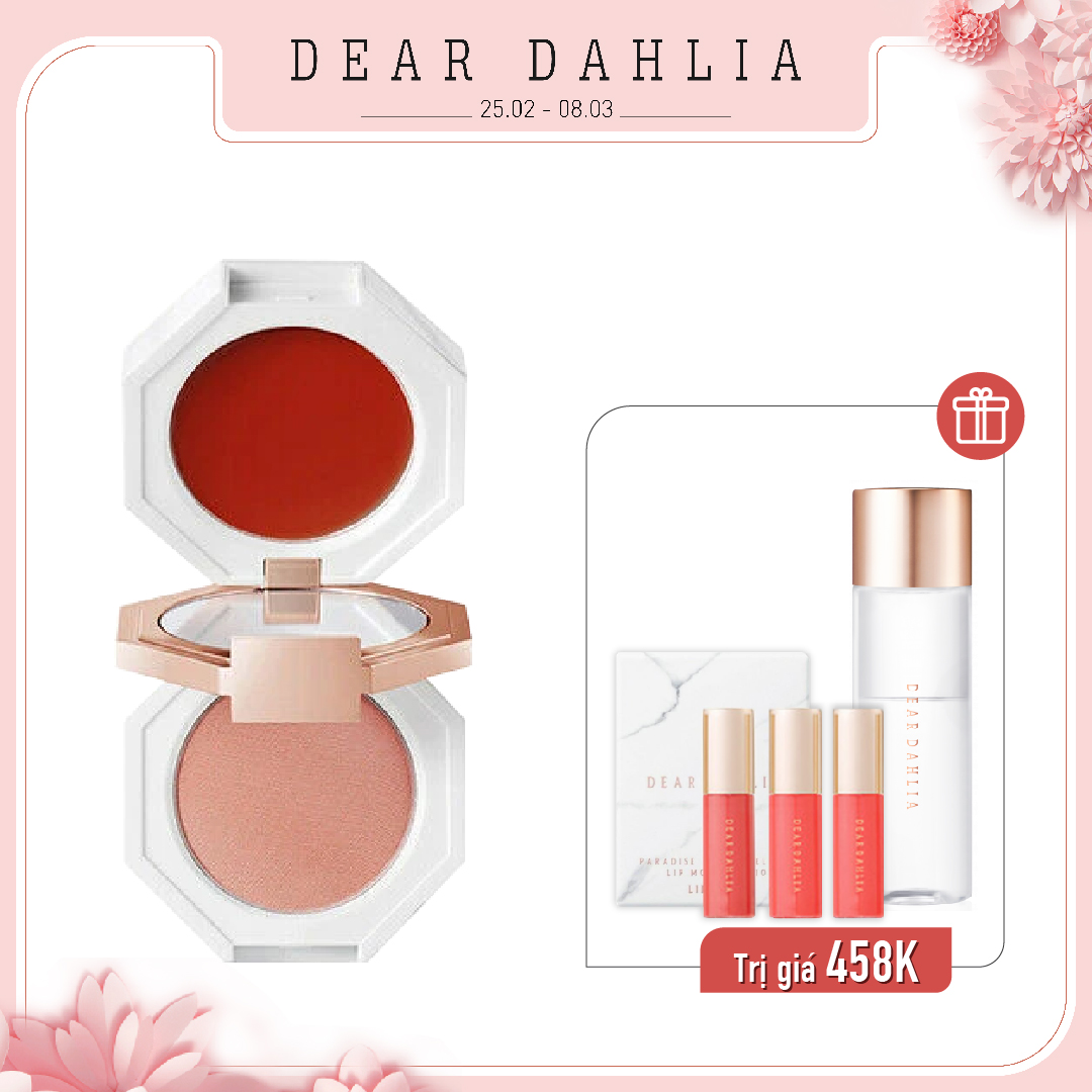 Combo Má Hồng Đa Năng Dear Dahlia Paradise Dual Palette – Multi Autumn Scandal (3Pc)
