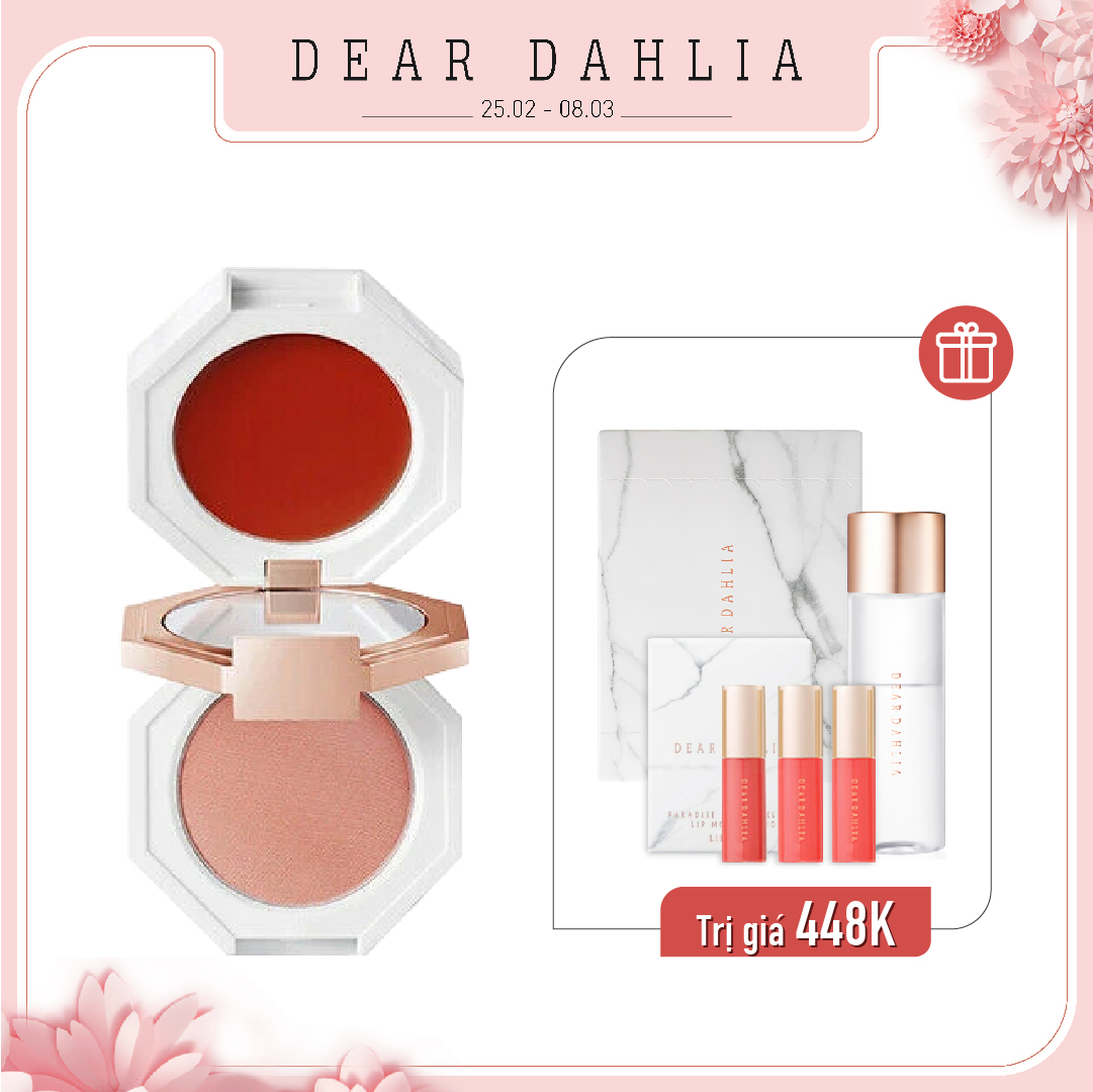 Combo Má Hồng Đa Năng Dear Dahlia Paradise Dual Palette – Multi Autumn Scandal (4Pc)
