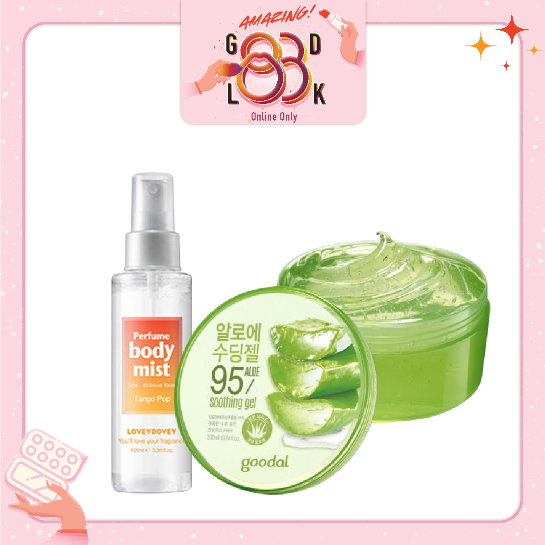 Combo Xịt Dưỡng Thể Tạo Hương Thơm Loveydovey Perfume Body Mist (2Pc)