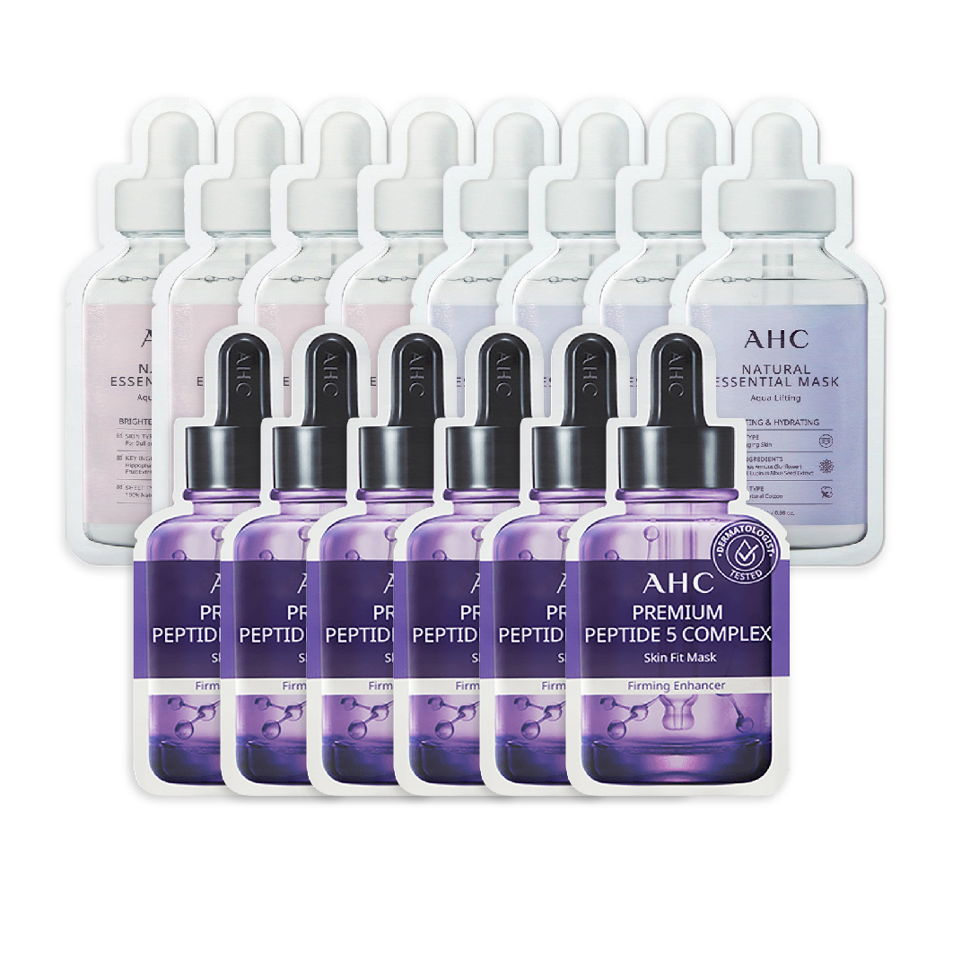 Combo Mặt Nạ Làm Săn Chắc Da Ahc (14 Miếng Nhiều Loại)