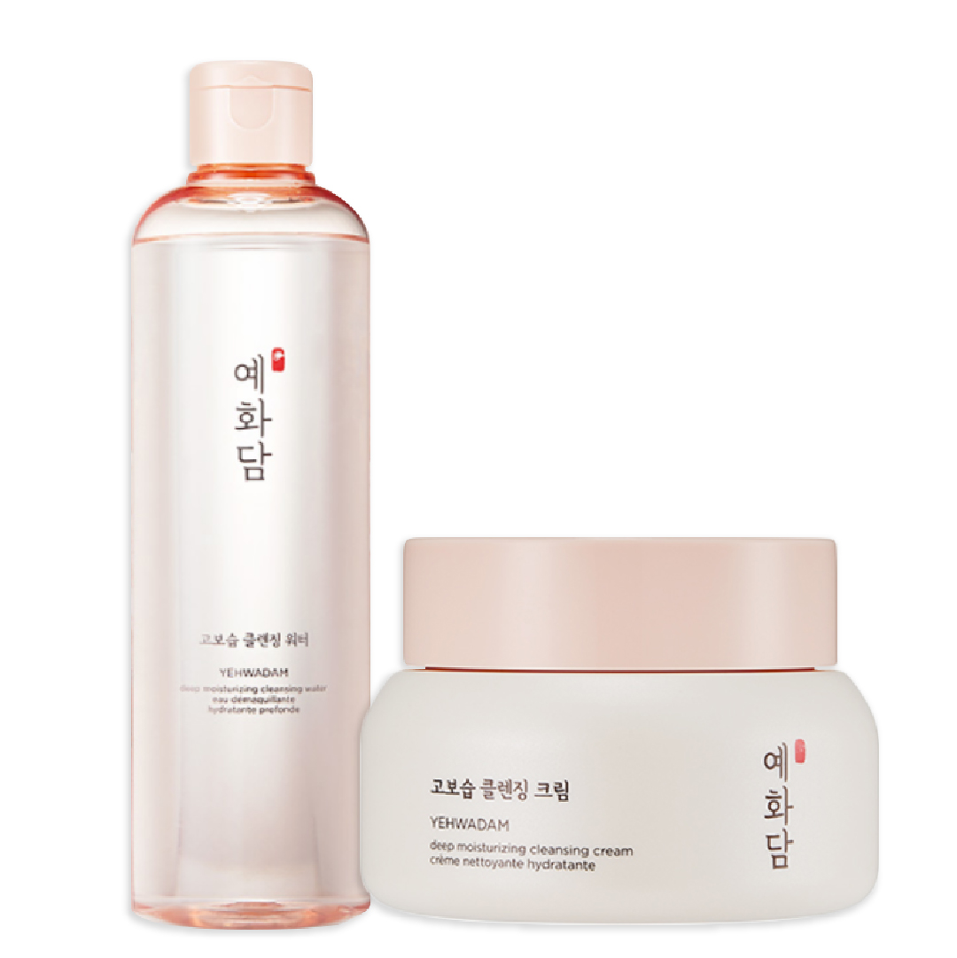 (C2 - 2) Combo Tẩy Trang Làm Sạch Sâu Yehwadam Deep Moisturizing Cleansing