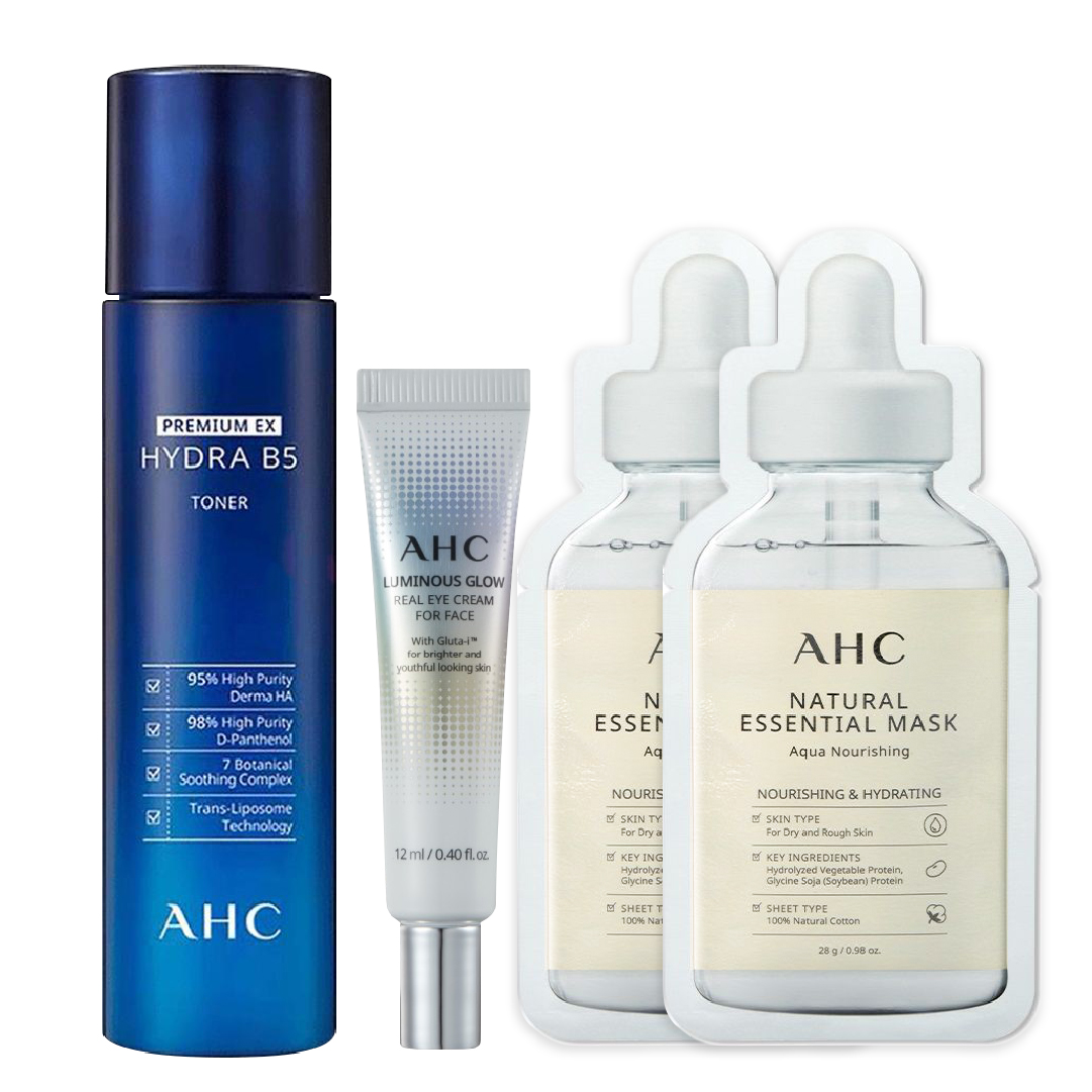 Combo Nước Cân Bằng Cấp Ẩm Ahc Premium Ex Hydra B5 Toner 140Ml