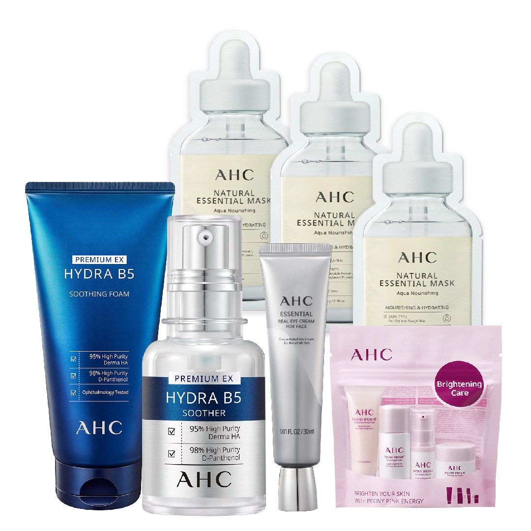Combo Tinh Chất Cấp Nước Và Làm Dịu Da Ahc Premium Ex Hydra B5 Soother 30Ml