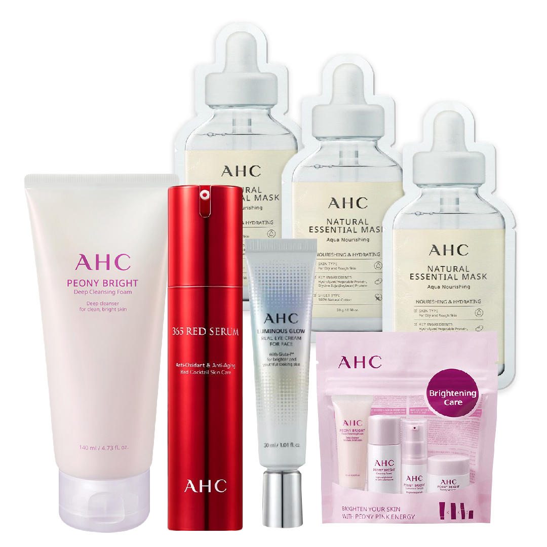 Combo Tinh Chất Chống Lão Hóa Làm Sáng Da Ahc 365 Red Serum 50Ml