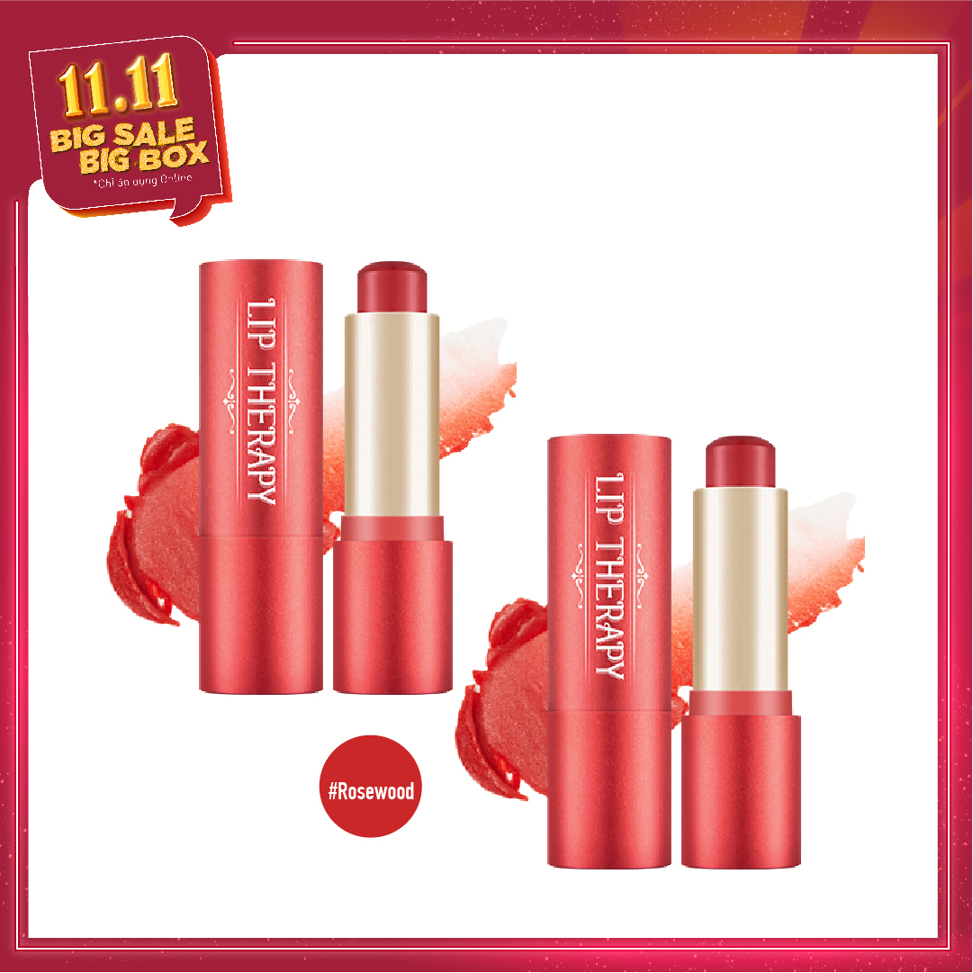 Combo 02 Son Dưỡng Môi Có Màu A'pieu Lip Therapy - Rose Wood