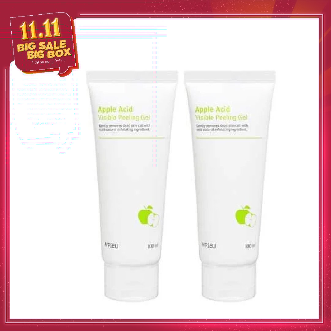 Combo 02 Gel Tẩy Tế Bào Chết A'pieu Apple Acid Visible Peeling Gel 100Ml