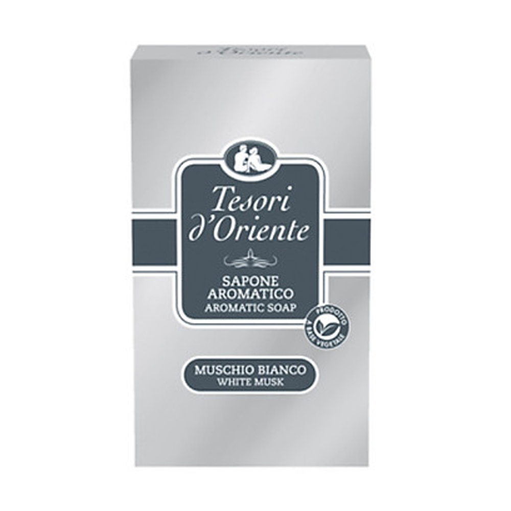 Xà Phòng Xạ Hương Trắng Tesori D'oriente Soap Muschio Bianco White Musk 150G