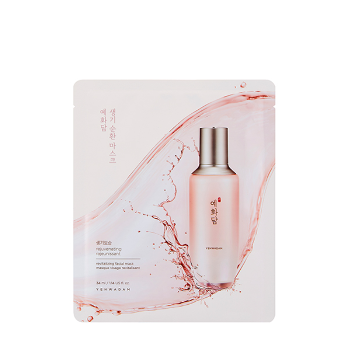 Mặt Nạ Dưỡng Da Sáng Hồng Chống Lão Hóa Yehwadam Revitalizing Facial Mask 34Ml