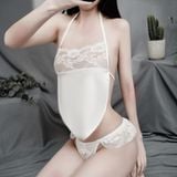  Đồ ngủ ren áo yếm mỏng hở bạo gợi dục quyến rũ đàn ông 