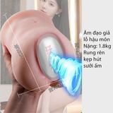  Âm đạo giả lỗ hậu môn to tròn mềm rung rên kẹp hút sưởi ấm 