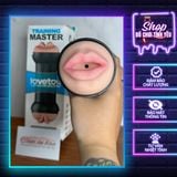  Âm đạo hậu môn miệng giả 2 đầu cầm tay hình quả tạ Lovetoy 